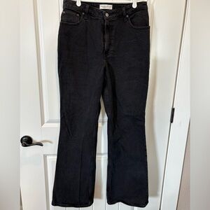 Abercrombie & Fitch Black Flare Jeans